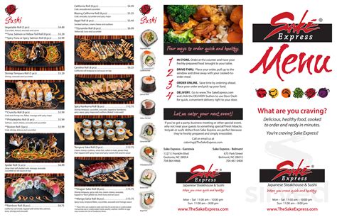Sake express - Sake Express Sake Express (803) 327-9940 Own this business? Learn more about offering online ordering to your diners. 2455 Cherry Rd, Rock Hill, SC 29732 Japanese $ $$$$ Sake Express (803) 327-9940 Menu Entrees ...